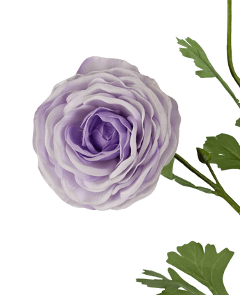 Rose artificielle "Emine" Real Touch Violet 62cm