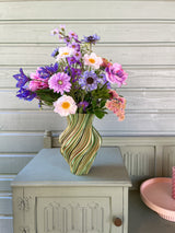 Zijden kunstbloemen boeket Morning Dew