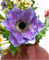 Zijden kunstbloemen boeket Morning Dew
