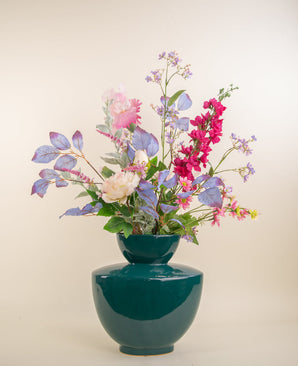 Fleurs artificielles bouquet Amethyst Romance