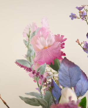 Fleurs artificielles bouquet Amethyst Romance