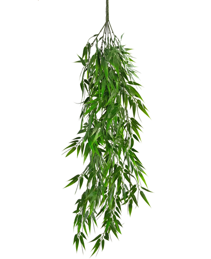 Plante artificielle suspendue Bambou 80 cm UV