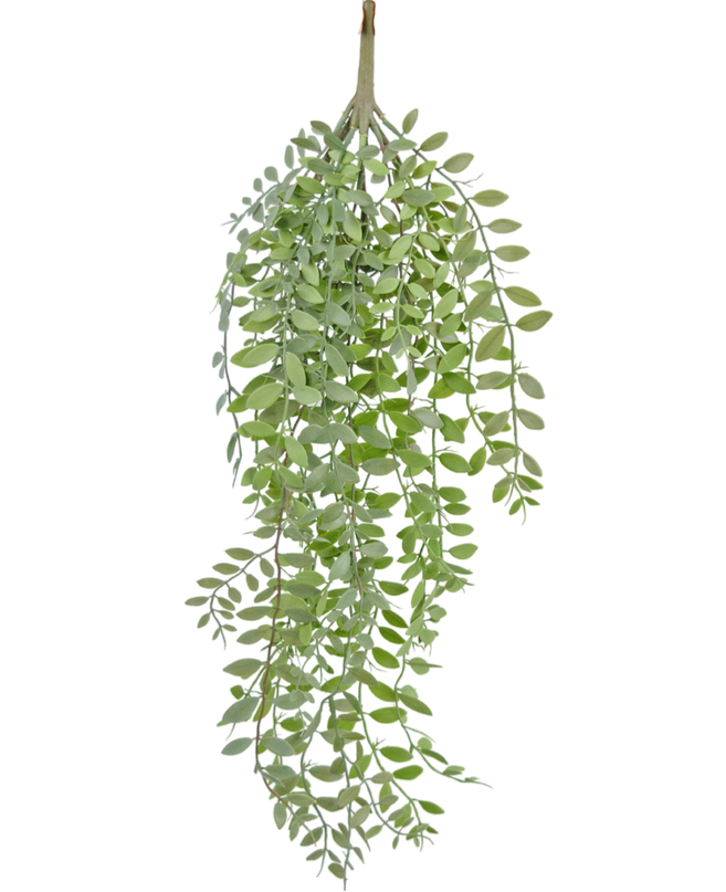 Plante artificielle suspendue Pumila/Eucalyptus 76 cm