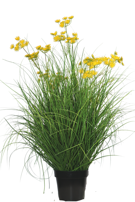 Plante de gazon artificiel Asteraceae 90 cm