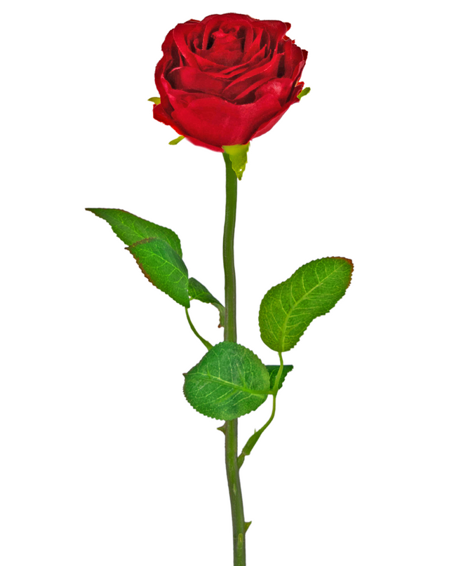 Fleur artificielle Rose Classic 54 cm rouge