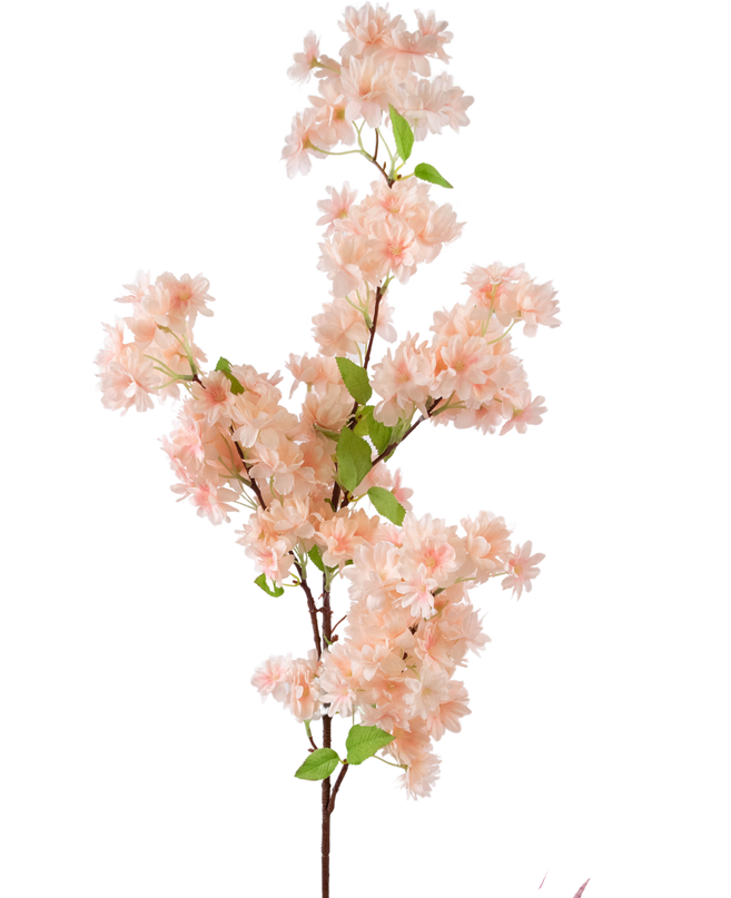 Fleur de cerisier artificielle 100 cm rose clair