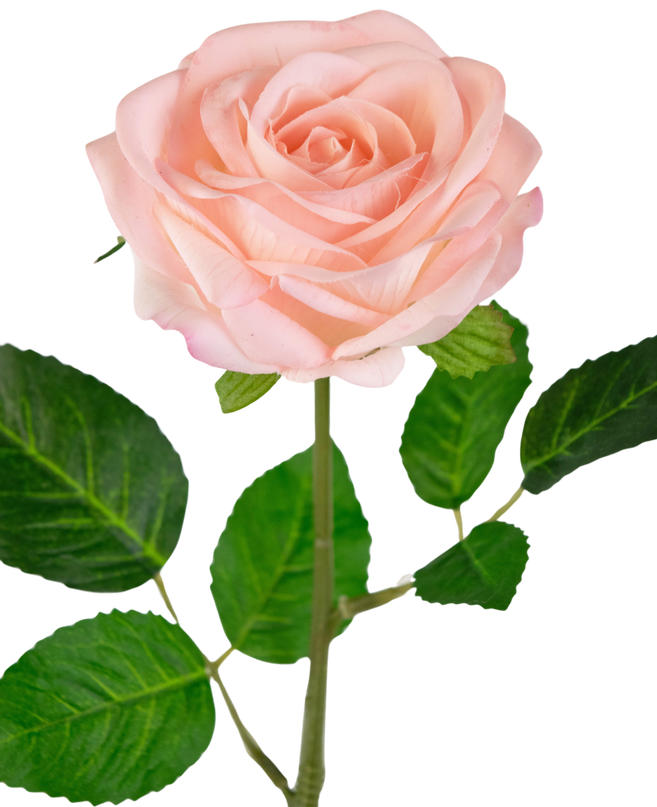 Rose artificielle "Emine" Real Touch Rose43 cm