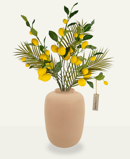 Bouquet artificiel Happy Lemon 100 cm