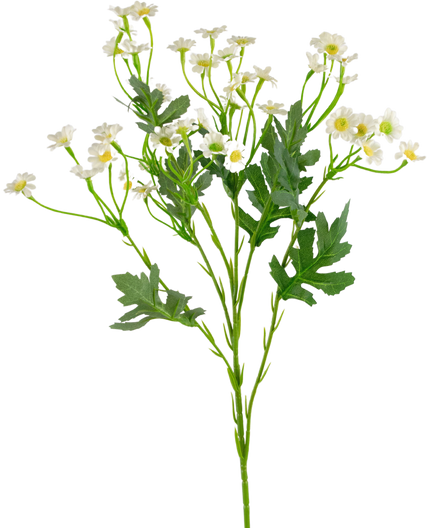 Fleur artificielle Daisy Mini 61 cm blanc