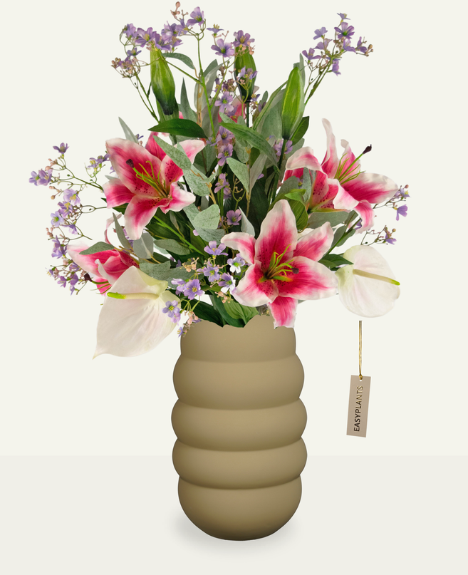 Bouquet artificiel Soft Lily 82 cm