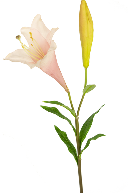 Fleur artificielle Lys exotique 74 cm rose