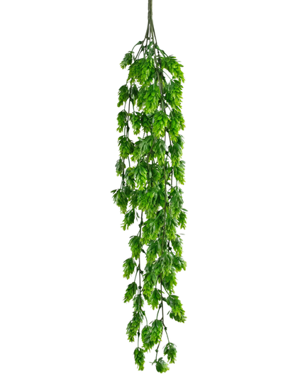 Plante artificielle suspendue Hops 80 cm UV