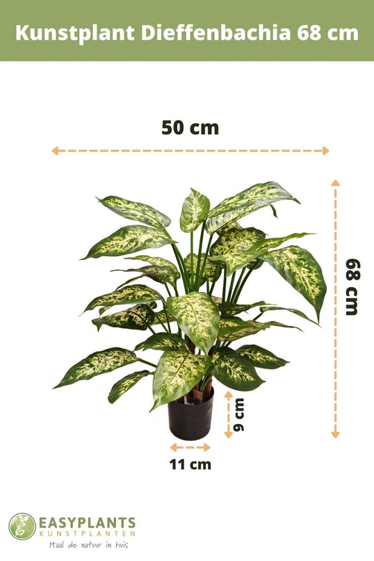 Plante artificielle Dieffenbachia 75 cm