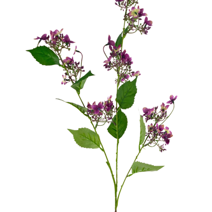 Fleur artificielle Hortensia sauvage 93 cm violet