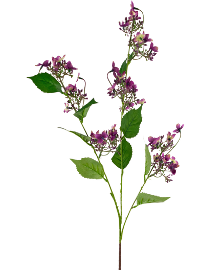 Fleur artificielle Hortensia sauvage 93 cm violet