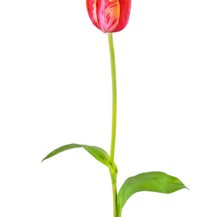 Fleur artificielle Tulipe française 60 cm rouge
