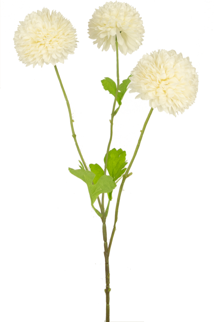 Fleur artificielle Jilly 70 cm blanc