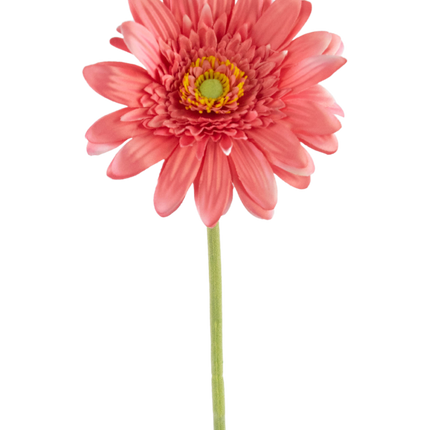 Gerbera artificiel 53 cm rose