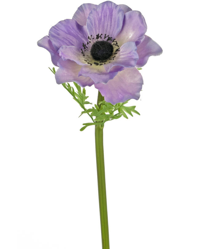 Fleur artificielle Anémone Deluxe violet 43 cm