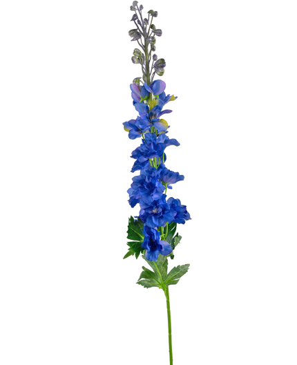 Fleur artificielle Delphinium 79 cm bleu