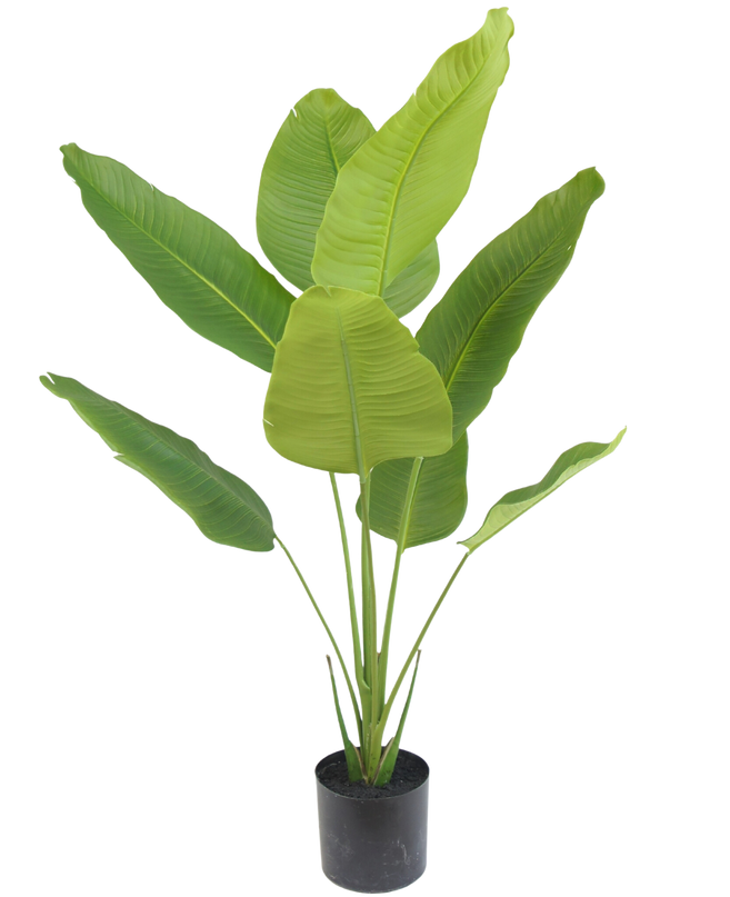 Plante artificielle Strelitzia 120 cm real touch