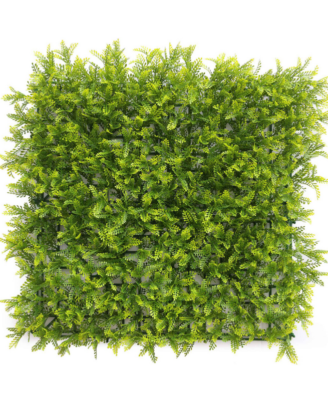 Mur végétal artificiel Verdure 50x50 cm UV