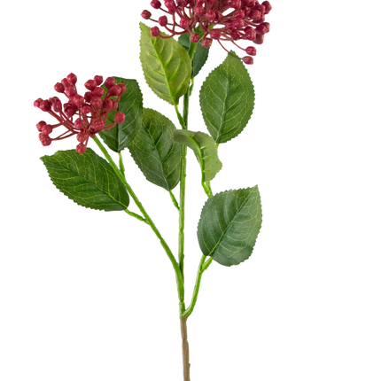 Fleur artificielle Hydrangea 55 cm rose foncé