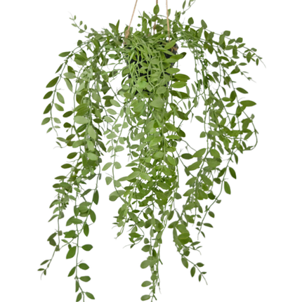 Plante artificielle suspendue Pumila dans un pot de 55 cm