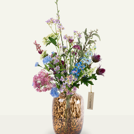 Bouquet artificiel Silk Violet Rain 97 cm