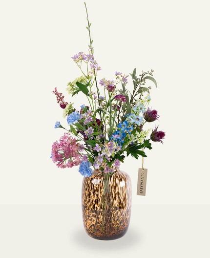 Bouquet artificiel Silk Purple Rain 97 cm