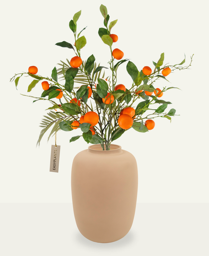 Bouquet artificiel Happy Mandarin 93 cm