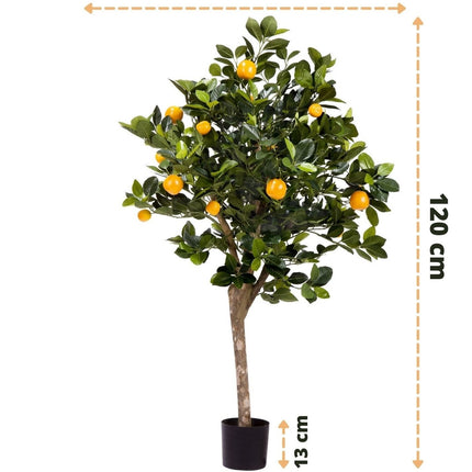 Oranger artificiel 120 cm