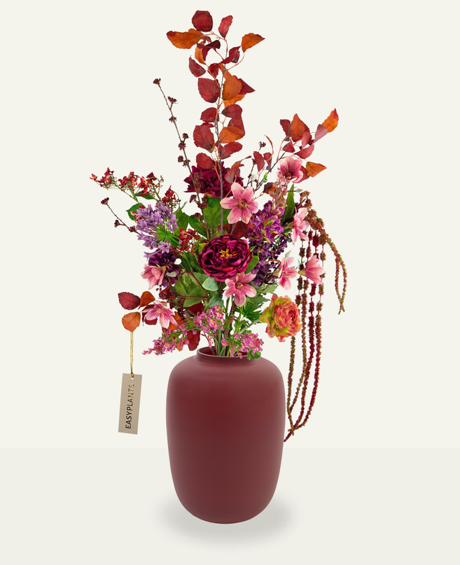 Bouquet artificiel Rouge Ruby 100 cm