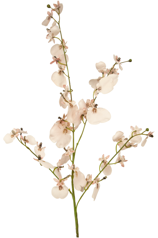 Branche artificielle Orchidée rose 80 cm