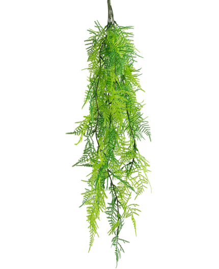 Plante artificielle suspendue Asparagus 80 cm UV