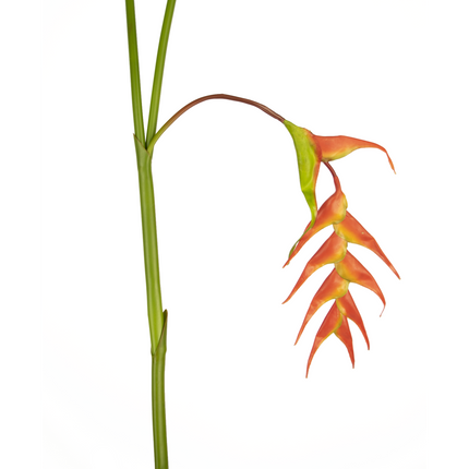 Fleur artificielle Heliconia 120 cm rouge