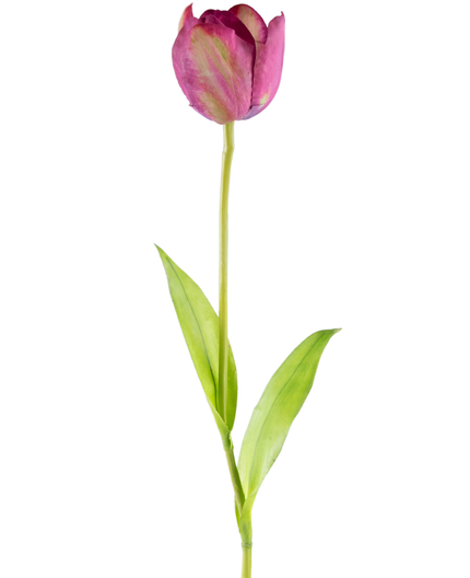 Fleur artificielle Tulipe française 60 cm violet