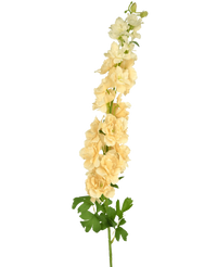 Fleur artificielle Delphinium 105 cm crème