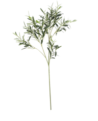 Branche d'olivier artificielle UV 90 cm